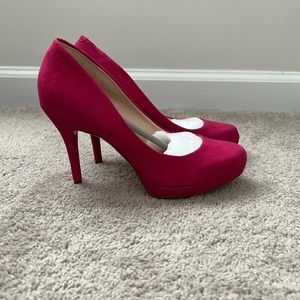 Berry Pink Nine West Heels